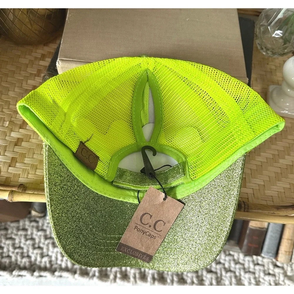 C.C. Brand Pontytail Hat NWT
